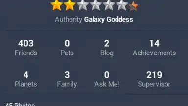 Capture d'écran de Galaxy - Chat & Play 4