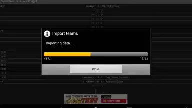 Capture d'écran de Basketball Livescore Widget 1