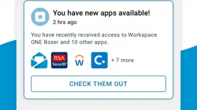 Capture d'écran de AirWatch Agent 13