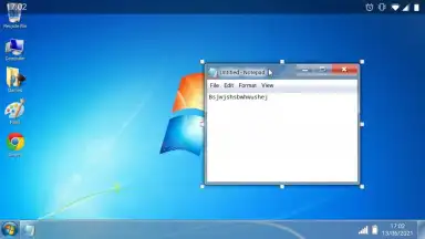 Capture d'écran de Win7 Simu 5