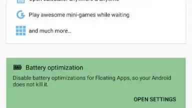 Capture d'écran de Floating Apps 12