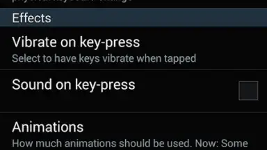 Capture d'écran de GalaxyKeyboard 2