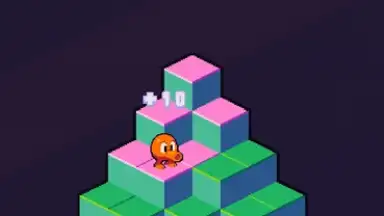 Capture d'écran de Q*bert 4