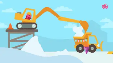 Capture d'écran de Sago Mini Holiday Trucks and Diggers 8