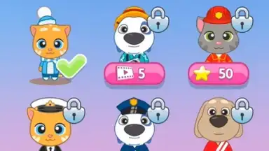 Capture d'écran de Talking Tom Jump Up 10