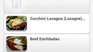 Capture d'écran de Recipes by Ingredients 5