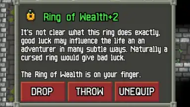 Capture d'écran de Shattered Pixel Dungeon 9