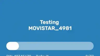 Capture d'écran de WIFI WPS WPA TESTER 1