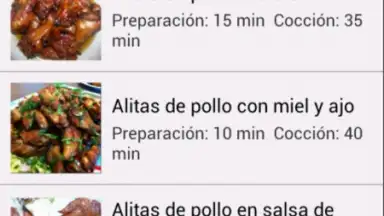 Capture d'écran de Receta De Pollo 5
