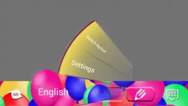 Capture d'écran de Balloons Keyboard 7