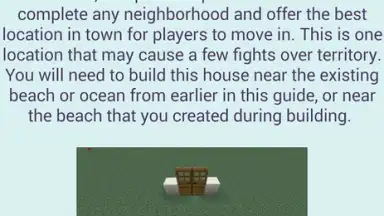 Capture d'écran de Minecraft Neighbourhood 1