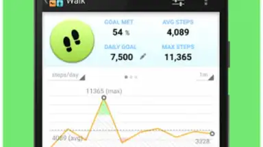 Capture d'écran de Шагомер 4