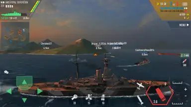 Capture d'écran de Battle of Warships 8