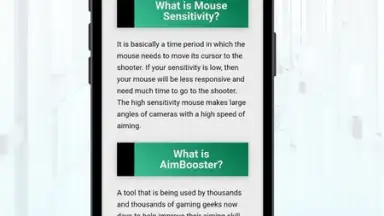 Capture d'écran de AimBooster 1
