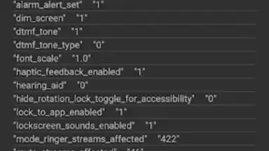 Capture d'écran de 4A Settings Database Editor 3