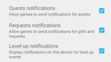 Capture d'écran de Google Play services 17