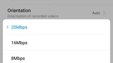 Capture d'écran de MIUI Screen recorder 5