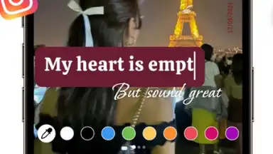 Capture d'écran de Keyboard for WhatsApp : Stylish Fonts Keyboard 2