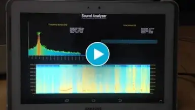 Capture d'écran de SoundAnalyzer 1