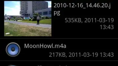 Capture d'écran de Blackmoon File Browser 6