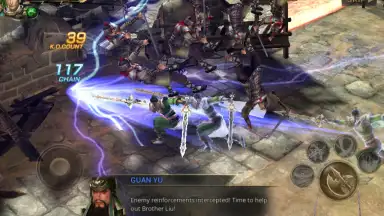 Capture d'écran de Dynasty Warriors Unleashed 9