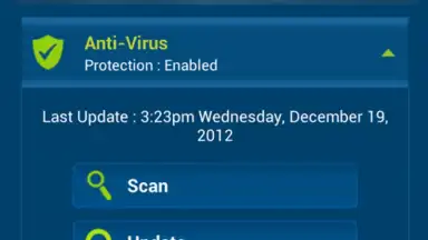 Capture d'écran de eScan Mobile Security 5