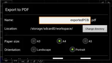 Capture d'écran de Droid PCB 4