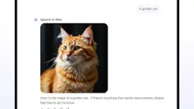 Capture d'écran de Qwen Chat 16