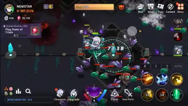 Capture d'écran de Soul Strike 14