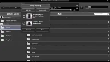 Capture d'écran de Network Audio Remote 5