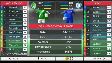 Capture d'écran de First Touch Soccer 2015 7