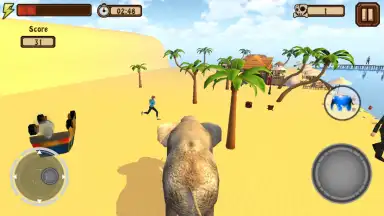 Capture d'écran de Elephant Simulator Unlimited 3