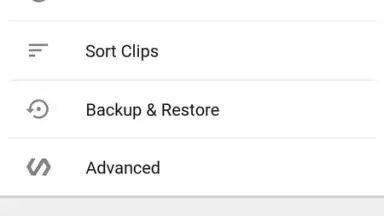 Capture d'écran de Native Clipboard 6