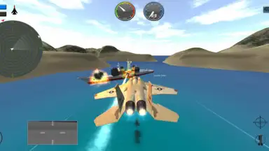 Capture d'écran de F14 Fighter Jet 3D Simulator 8