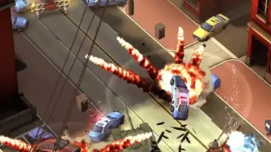 Capture d'écran de Smash Bandits Racing 3
