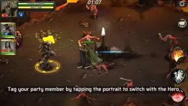 Capture d'écran de Ultimate Heroes 1