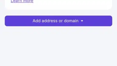 Capture d'écran de Proton Mail 11