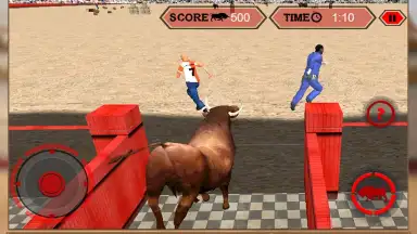 Capture d'écran de Angry Bull Attack Arena Sim 3D 2