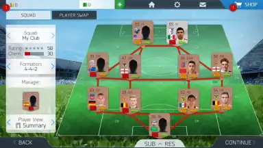 Capture d'écran de FIFA 16 Ultimate Team 2