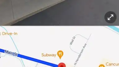 Capture d'écran de Google Maps 3
