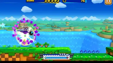 Capture d'écran de Sonic Runners Revival 3
