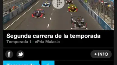 Capture d'écran de Mediaset Infinity España 5