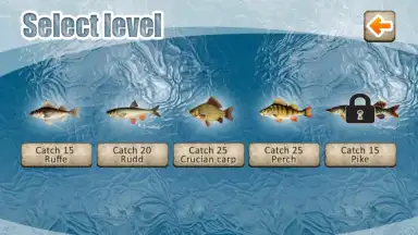 Capture d'écran de Winter Fishing 3D 3