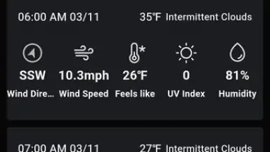 Capture d'écran de Know Weather 4