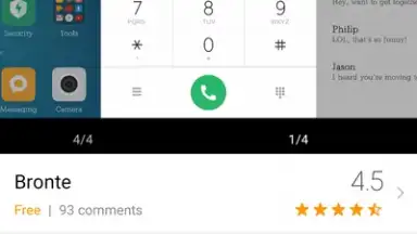 Capture d'écran de Xiaomi Themes 2
