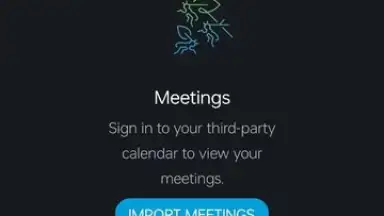 Capture d'écran de WebEx Meetings 15