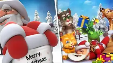Capture d'écran de Talking Santa 6