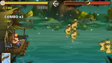 Capture d'écran de Swamp Attack 2 7