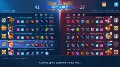 Capture d'écran de Mobile Legends 11