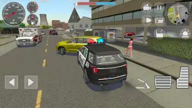 Capture d'écran de Police Cop Simulator. Gang War 9